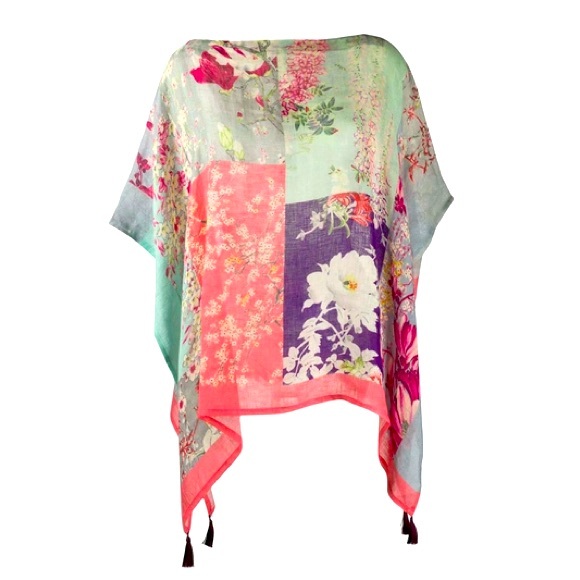 ETROLinen Tassle PonchoOS